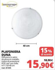 Faneurope - Plafoniera Duna