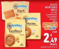 Barilla - Biscotti Mulino Bianco