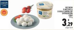 Sapori - Bocconcini Di Mozzarella Di Bufala Campana DOP &Dintorni