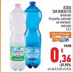 San Benedetto - Acqua