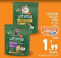 Ultima - Croccantini Per Gatti