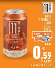 Conad - Birra 11 Paralleli