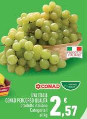 Conad - Uva Italia Percorso Qualità