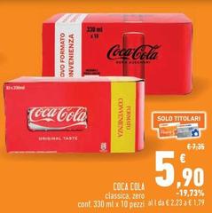 Coca Cola - Classica, Zero