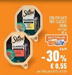Sheba - Cibo Per Gatti Pate Classics