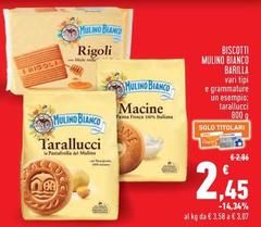 Barilla - Biscotti Mulino Bianco