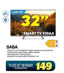 Saba - Tv Led 32'' HD READY SA32SM10VDA 
