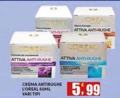 L'Oreal - Crema Antirughe