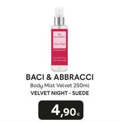 Baci & Abbracci - Body Mist Velvet 