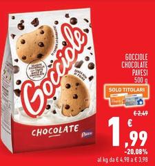 Pavesi - Gocciole Chocolate