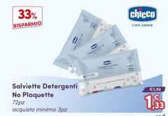 Chicco - Salviette Detergenti No Plaquette
