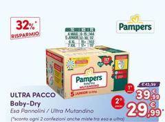 Pampers - Ultra Pacco Baby Dry  Esa Pannolini 