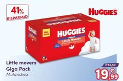 Huggies - Little Movers Giga Pack Mutandina