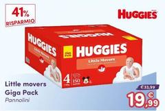 Huggies - Little Movers Giga Pack Pannolini