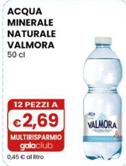 Valmora - Acqua Minerale Naturale 50 Cl