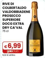 Ca' Val - Rive Di Colbertaldo Valdobbiadene Prosecco Superiore DOCG Extra Dry 75 Cl