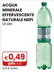 Acqua Di Nepi - Acqua Minerale Effervescente Naturale 1,5 Litri