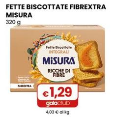 Misura - Fette Biscottate Fibrextra 320 G
