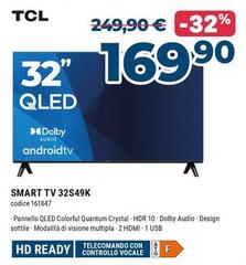 TCL - Smart Tv 32