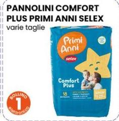 Selex - Pannolini Comfort Plus Primi Anni Varie Taglie
