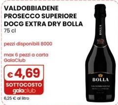 Bolla - Valdobbiadene Prosecco Superiore DOCG Extra Dry 75 Cl