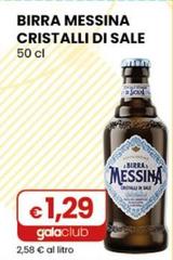 Messina - Birra Cristalli Di Sale 50 Cl