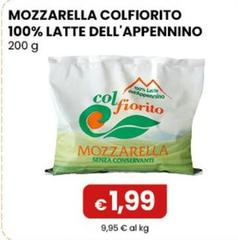Colfiorito - Mozzarella 100% Latte Dell'Appennino 200 G
