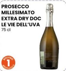 Le Vie Dell'uva - Prosecco Millesimato Extra Dry DOC 75 Cl