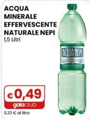 Acqua Di Nepi - Acqua Minerale Effervescente Naturale 1,5 Litri