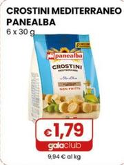Panealba - Crostini Mediterraneo 6 X 30 G