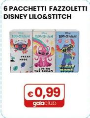 Disney - 6 Pacchetti Fazzoletti Lilo&Stitch