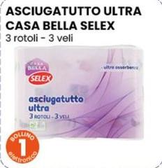 Selex - Asciugatutto Ultra Casa Bella 3 Rotoli-3 Veli