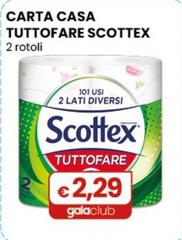 Scottex - Carta Casa Tuttofare 2 Rotoli