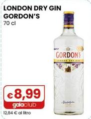 Gordon's - London Dry Gin 70 Cl