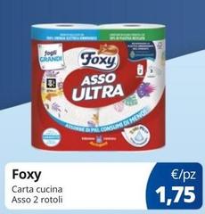 Foxy - Carta Cucina Asso 2 Rotoli