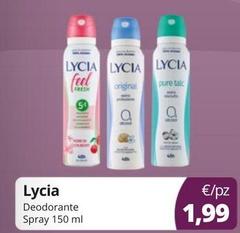 Lycia - Deodorante Spray