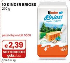 Ferrero - 10 Kinder Brioss 270 G