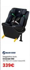 Maxi-Cosi - Seggiolino Auto Emerald 360