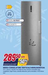 Midea - Congelatore Verticale Mdru385mte46