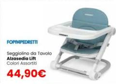 Foppapedretti - Seggiolino Da Tavolo Alfasedia Lift
