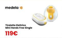 Medela - Tiralatte Elettrico Mini Hands Free Single