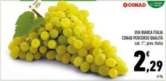 Conad - Uva Bianca Italia Percorso Qualità