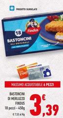 Findus - Bastoncini Di Merluzzo