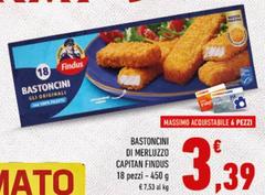Findus - Bastoncini Di Merluzzo