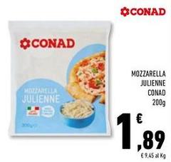 Conad - Mozzarella Julienne