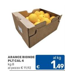 Arance Bionde Plt Cal 4