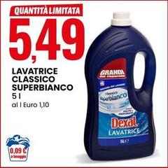 Dexal - Lavatrice Classico Superbianco