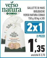 Verso Natura - Gallette Di Mais Biologiche