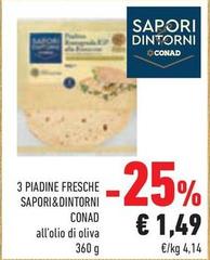 Conad - Piadine Fresche