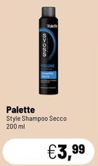 Palette - Style Shampoo Secco